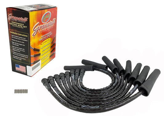 Granatelli 2010-2014 Ford Black Ignition Wire Set - Part 28-2116HTBB