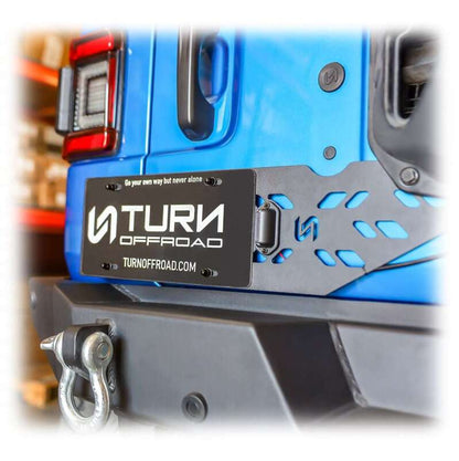 Turn Offroad 2018+ Jeep JL License Plate Relocation