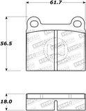 StopTech Premium Ceramic Brake Pads - 308.00960