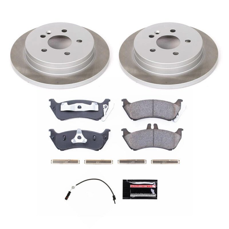 Power Stop 1999 Mercedes-Benz ML430 Rear Semi-Coated Rotor Kit PowerStop