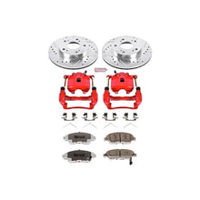 Load image into Gallery viewer, Power Stop 06-11 Honda Civic Front Z26 Street Warrior Brake Kit w/Calipers