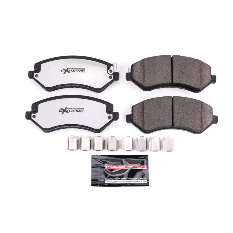 Power Stop 04-07 Chrysler Town & Country Front Z36 Truck & Tow Brake Pads w/Hardware PowerStop