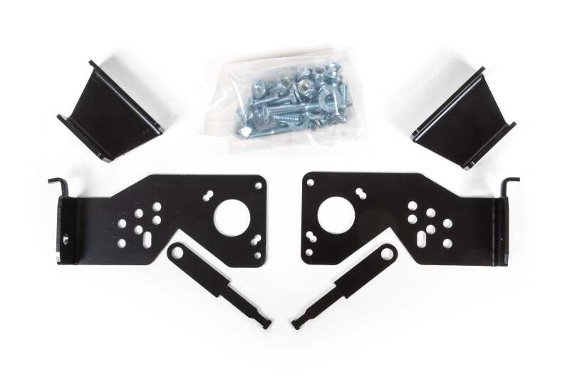 Zone Offroad 2023-2026 Ford F-250/F-350 Super Duty/F-450 4WD 5-Inch/7-Inch Radius Arm Ride Height Sensor Brkt Relocation Kit - ZONF5501