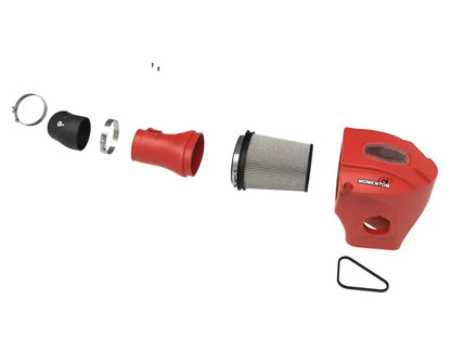 aFe Momentum GT Red Cold Air Intake Pro DRY S Hellcat 51-72204-R