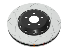 Load image into Gallery viewer, DBA 17-23 Tesla Model 3 Rear 5000 Series 2-Piece Slotted Rotor w/Black Hat