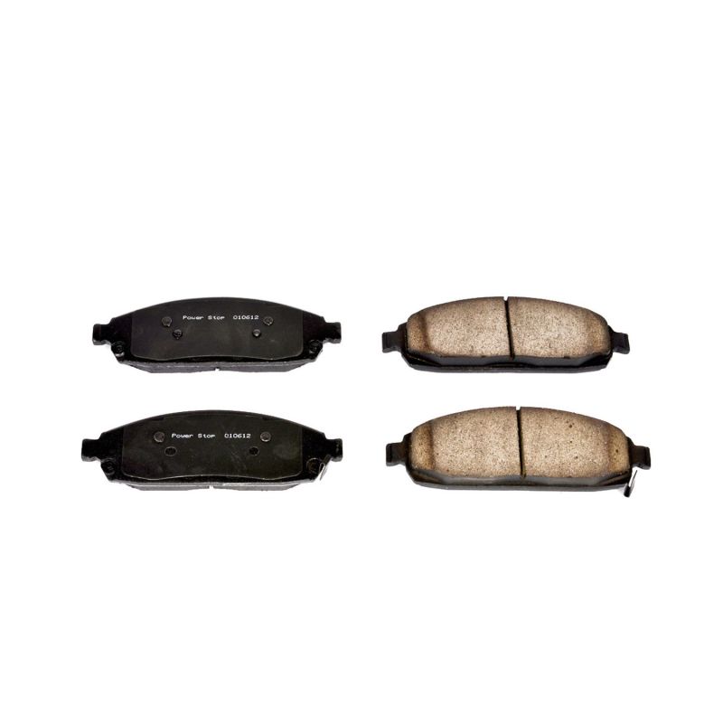 Power Stop 06-10 Jeep Commander Front Z16 Evolution Ceramic Brake Pads PowerStop