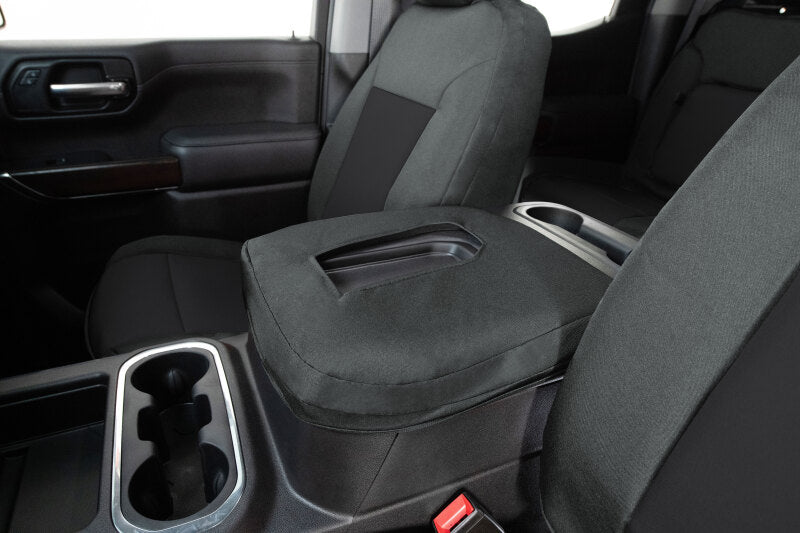 Covercraft 2024+ Jeep Wrangler Covercraft Endura PrecisionFit Custom Front Seat Covers - Blk/Char