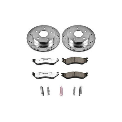 Power Stop 00-01 Dodge Ram 1500 Front Z36 Truck & Tow Brake Kit PowerStop
