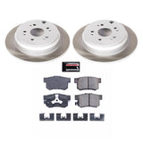 Power Stop 05-16 Honda CR-V Rear Semi-Coated Rotor Kit