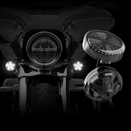 XKGlow Pro Series MotoTurnz - 1156 Bullet Style Front - Part XK-MTP56-BF