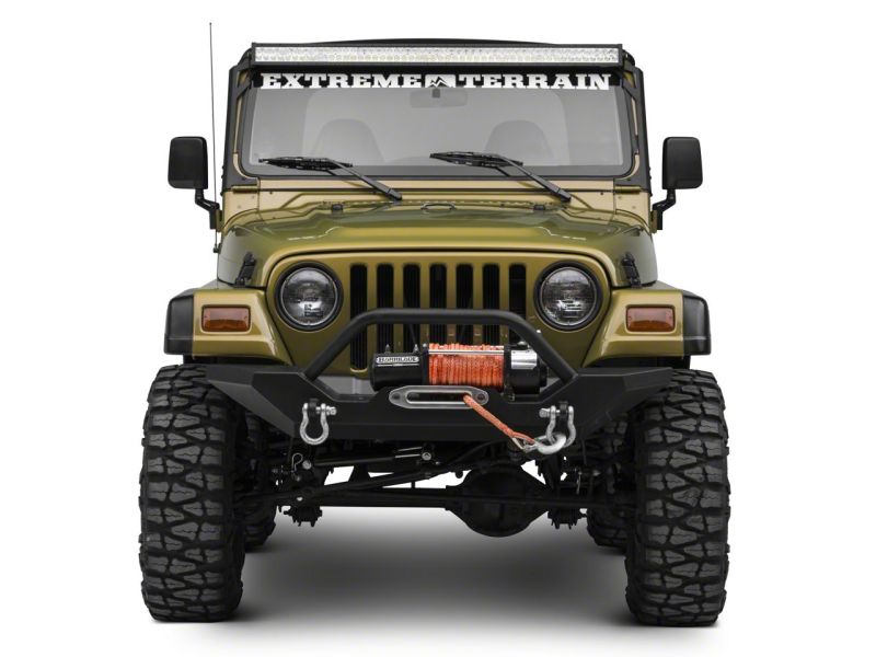 Raxiom 97-06 Jeep Wrangler TJ 50-In LED Light Bar Windshield Mount