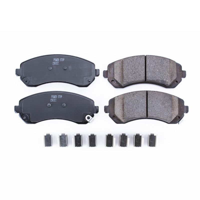 Power Stop 02-07 Buick Rendezvous Front Z17 Evolution Ceramic Brake Pads w/Hardware PowerStop