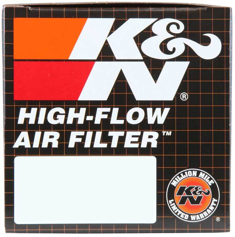 K&N Universal Clamp-On Air Filter (2-7/16in FLG - 4-1/2x3-3/4in B - 3x2in T - 4in H)