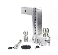 Load image into Gallery viewer, Weigh Safe 10in Drop Hitch w/Built-in Scale &amp; 3in Shank (10K/21K GTWR) w/WS05 - Aluminum