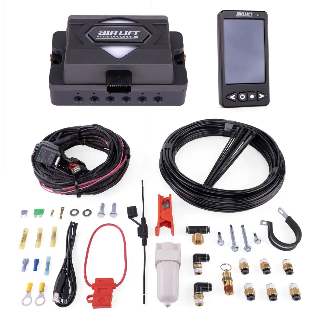 Air Lift – ALP4 Pressure-Based Air Management System 1/4 in (No Tank, No Compressor) – Universal – 27480