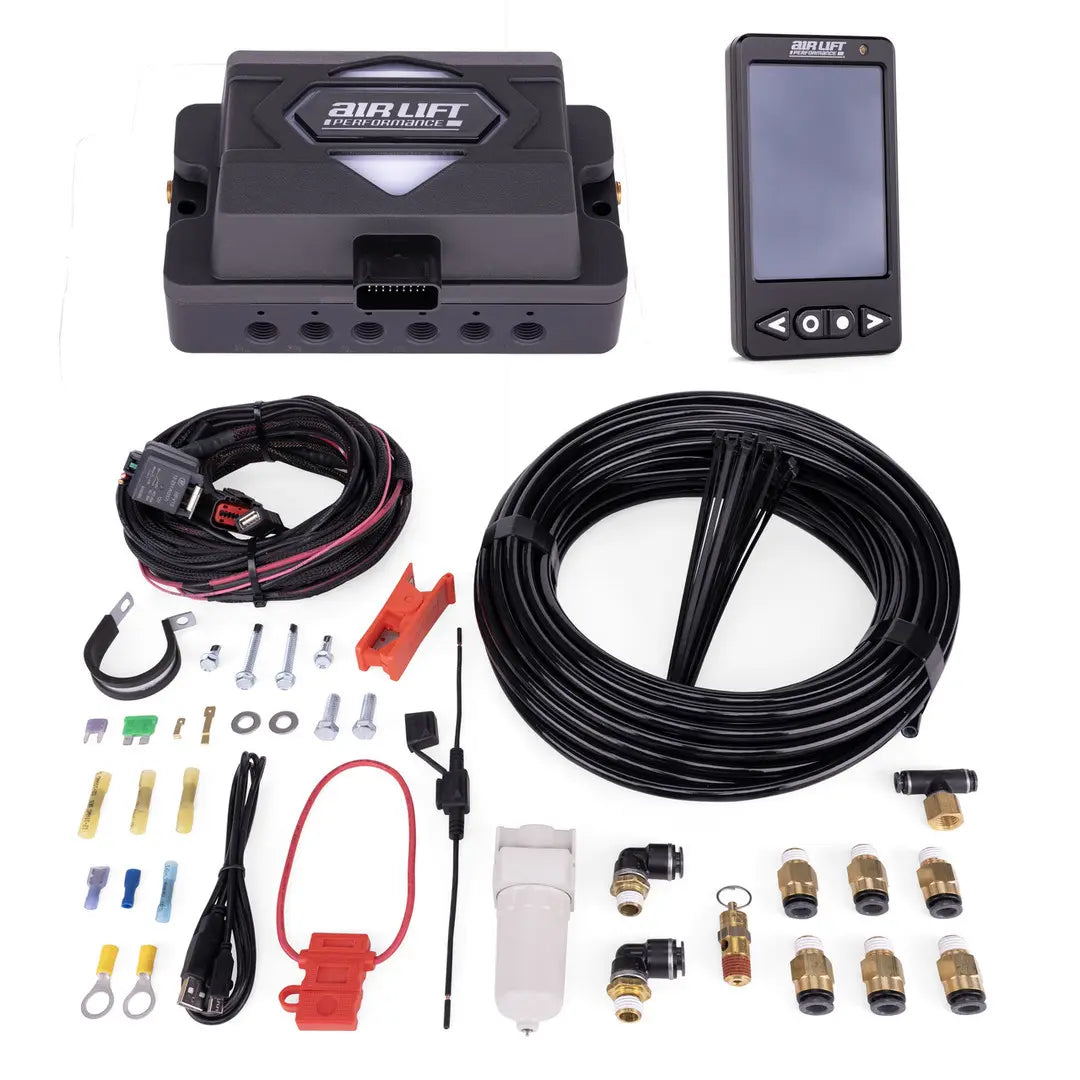 Air Lift – ALP4 Pressure-Based Air Management System 3/8 in (No Tank, No Compressor) – Universal – 27485