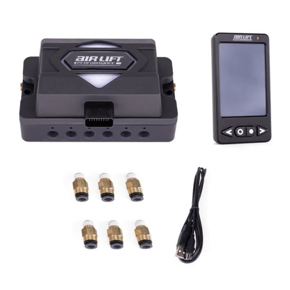 Air Lift Performance 27385 ALP4 3/8 inch air management system kit with manifold controller fittings and cable