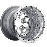 Weld Alpha-1 15x13 / 5x4.75 BP / 3in BS Polished Wheel - Double Beadlock MT