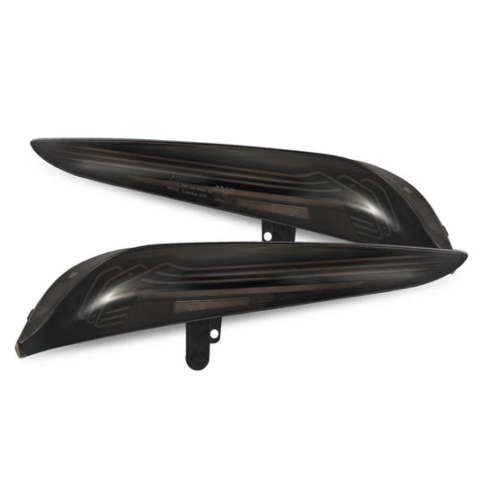 AlphaRex 20-24 Toyota Supra LUXX-Series Laser Style LED Tail Lights Alpha-Black