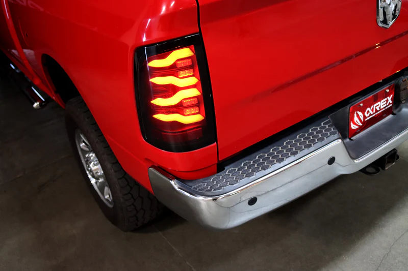 AlphaRex LUXX-Series LED Tail Lights | 2009–2018 Ram 1500 / 2010–2018 Ram 2500 & 3500 / 2019–2020 Ram 1500 Classic | Part #640004