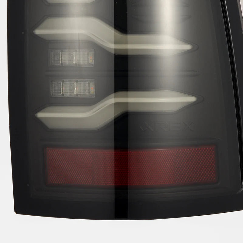 AlphaRex LUXX-Series LED Tail Lights | 2009–2018 Ram 1500 / 2010–2018 Ram 2500 & 3500 / 2019–2020 Ram 1500 Classic | Part #640004