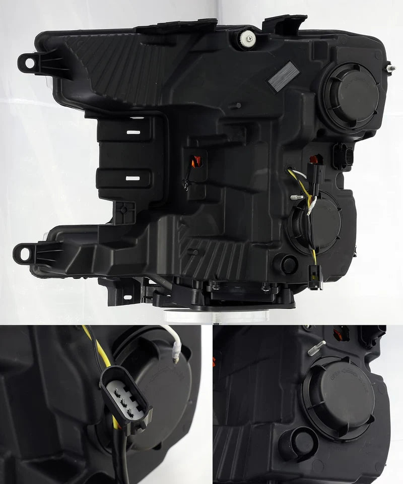 Back View of AlphaRex 880188 PRO-Series Headlights Ford F-150