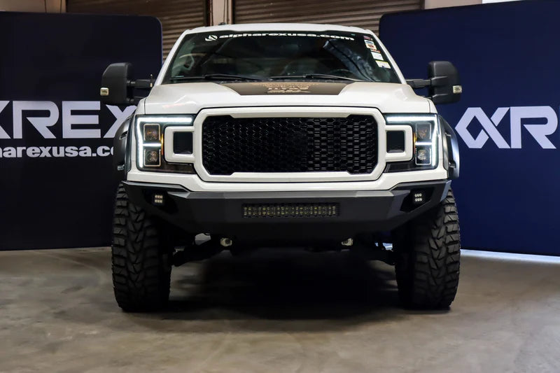 Ford F-150 13th Gen AlphaRex 880252 PRO-Series Halogen Headlights (Front View)