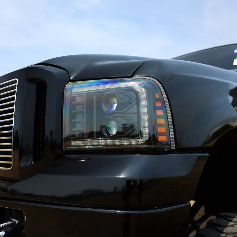 AlphaRex PRO-Series Projector Headlights – Fits 2005–2007 Ford Super Duty & Excursion | Part #880314
