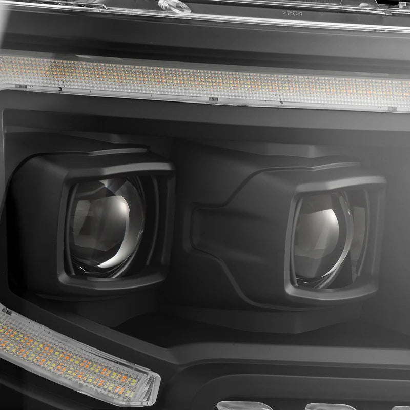 Close-Up AlphaRex 880481 PRO-Series Headlight Projector Lens Design – Ford F-150