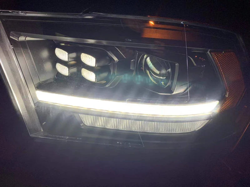 AlphaRex PRO-Series Projector Headlights – Fits 2009–2018 Ram Trucks | Part #880523