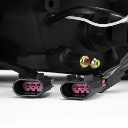Direct plug and play wiring harness connectors for AlphaRex 880560 Ram LUXX headlights