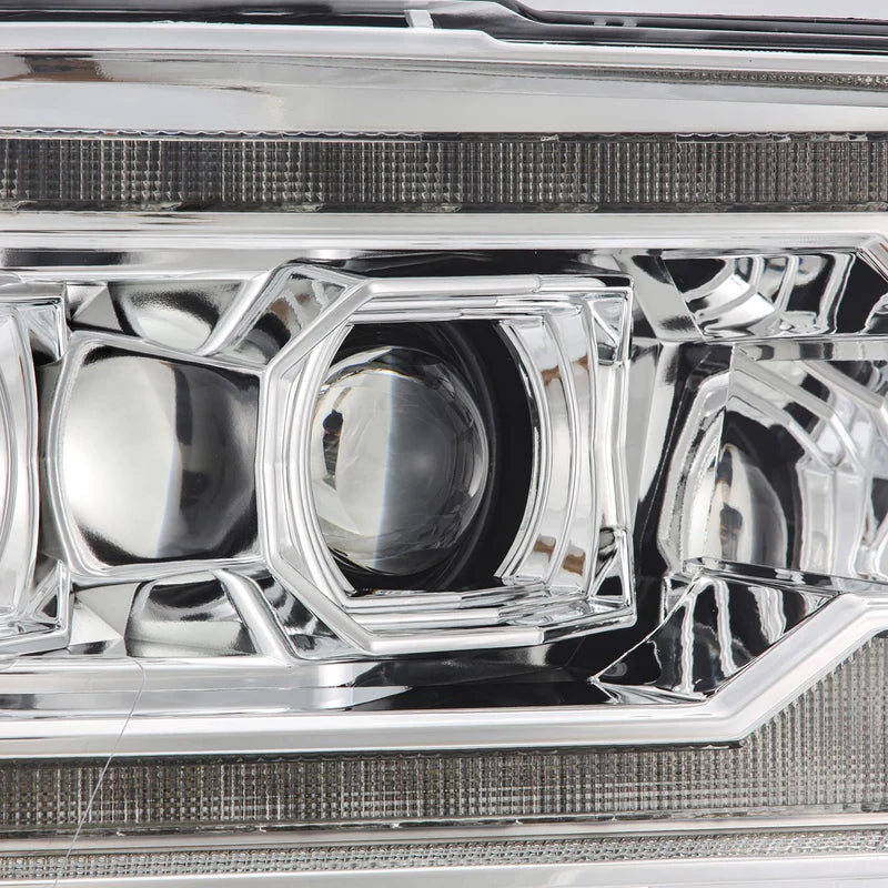 09-18 Ram Truck (MK II 5th Gen 2500 Style) PRO-Series Halogen Projector Headlights Chrome