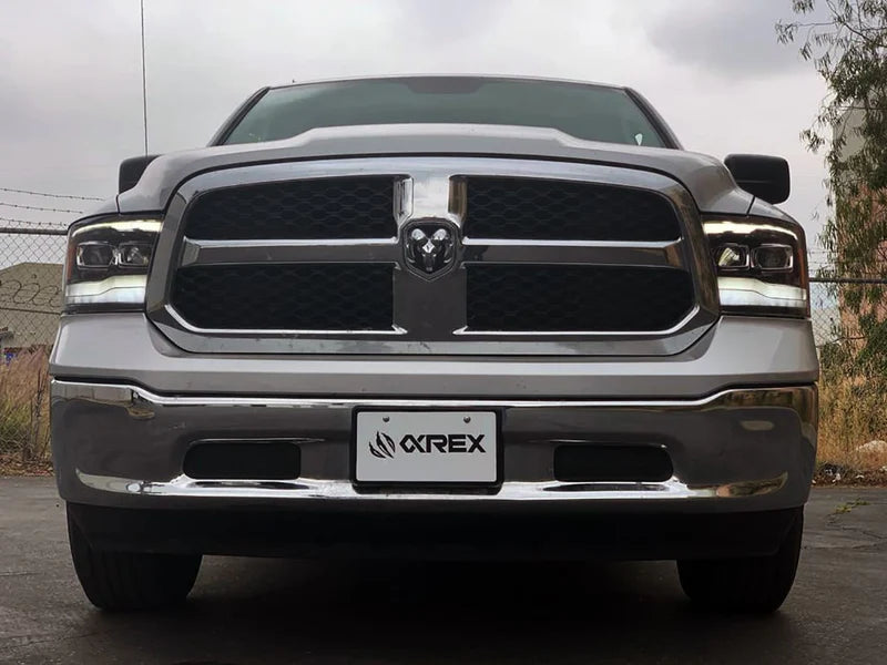 AlphaRex 880593 PRO-Series Headlights Installed on Ram Truck 09–18 (Passenger Side)