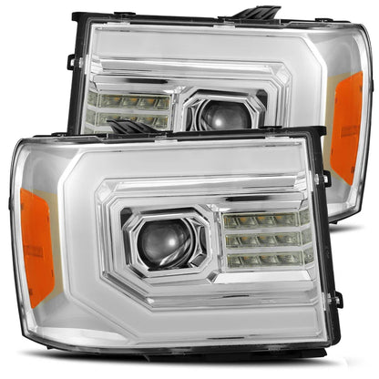 AlphaRex PRO-Series Projector Headlights – Fits 2007–2014 GMC Sierra (New Body Style Only) | Part #880604