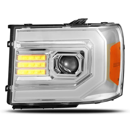 AlphaRex PRO-Series Projector Headlights – Fits 2007–2014 GMC Sierra (New Body Style Only) | Part #880604