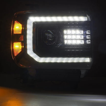 AlphaRex PRO-Series Halogen Headlights for 2014-18 GMC Sierra - 880613
