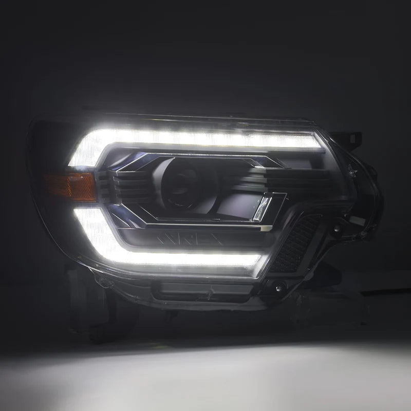 AlphaRex 880749 PRO-Series Headlights Nighttime Output – Toyota Tacoma Low Beam