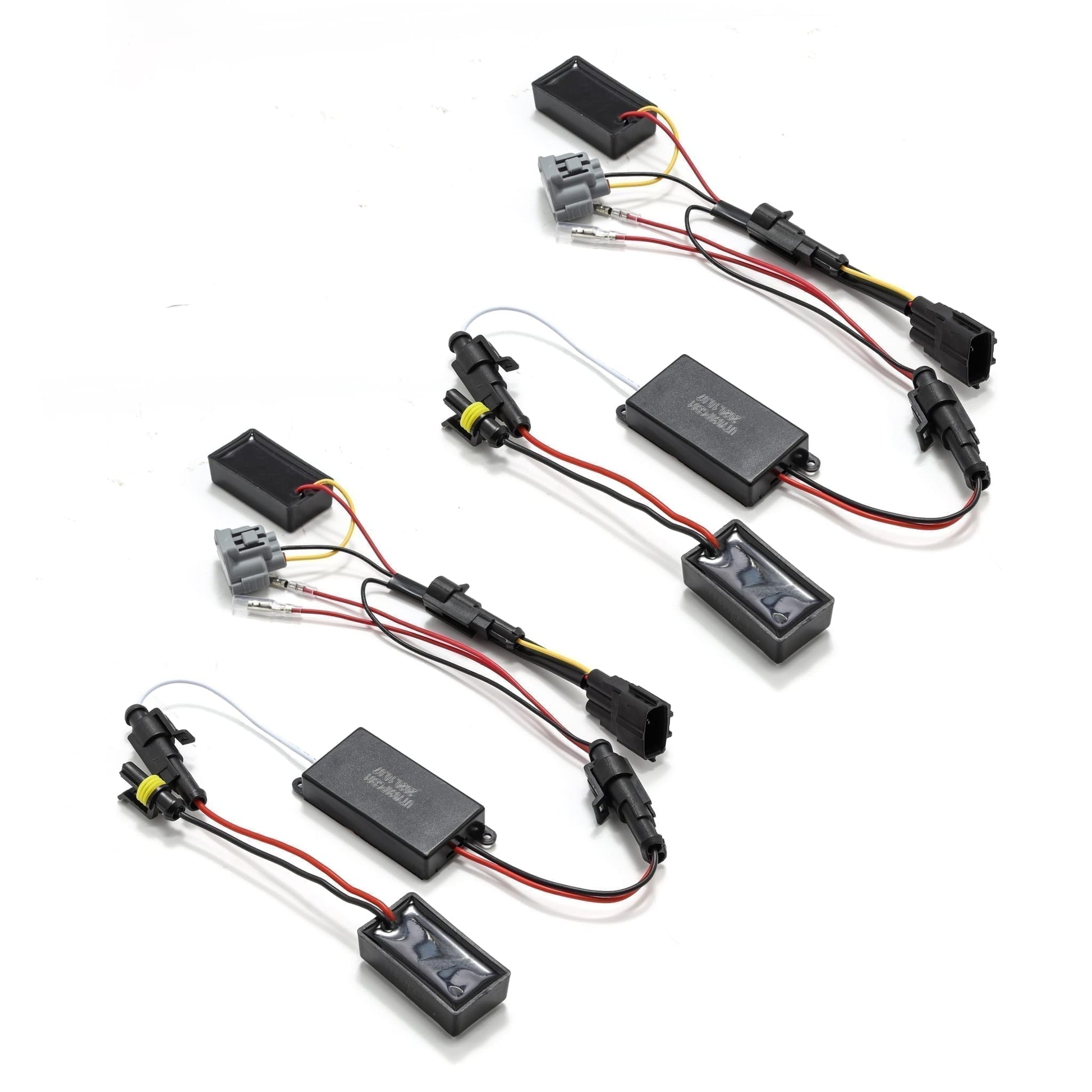 AlphaRex 810018 headlight converters for 2005-2011 Toyota Tacoma models without factory DRL