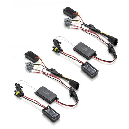 AlphaRex 810018 headlight converters for 2005-2011 Toyota Tacoma models without factory DRL