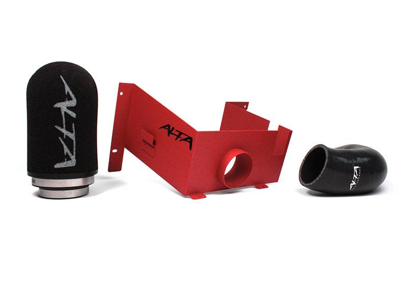 ALTA Cold Air Intake System – Red Finish – MINI Cooper S (R53, 6‑Speed Manual) SKU: AMP‑INT‑201RD