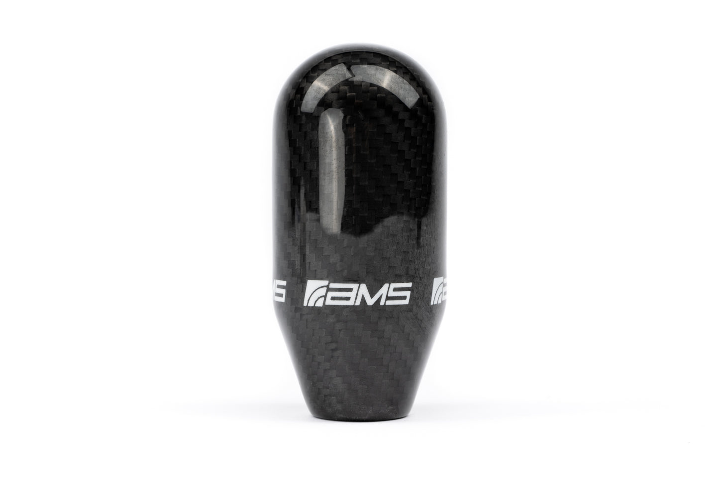 AMS Performance carbon fiber shift knob for Mitsubishi EVO and DSM M10x1.25 AMS.01.06.0107-1