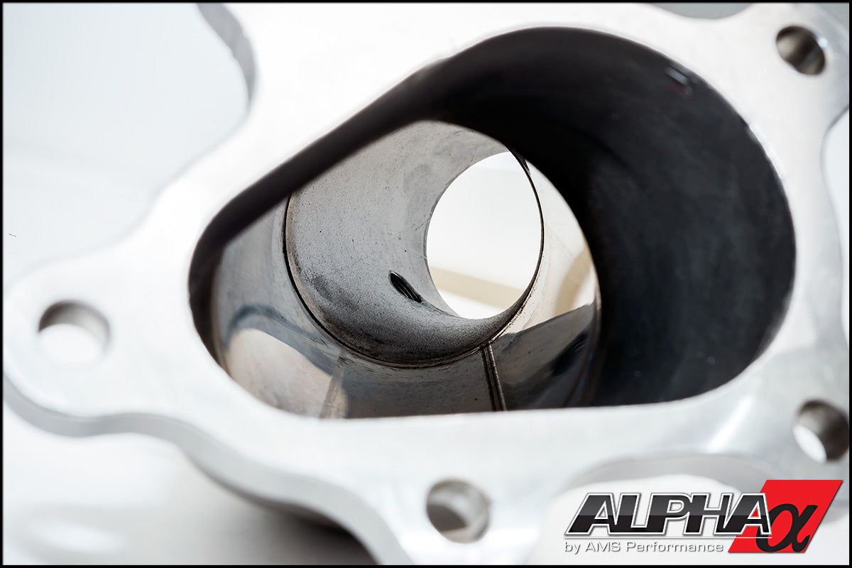 AMS Performance race downpipes for Nissan GT-R R35 stainless steel ALP.07.05.0001-1