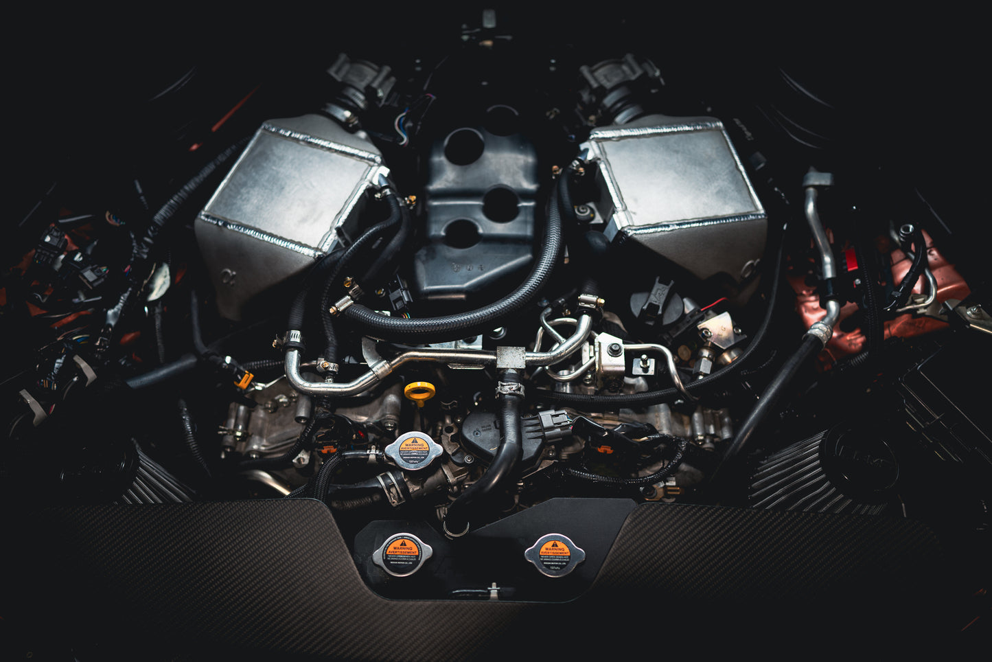 AMS Performance ALP.28.08.0003-1 shown installed on Infiniti Q50 Q60