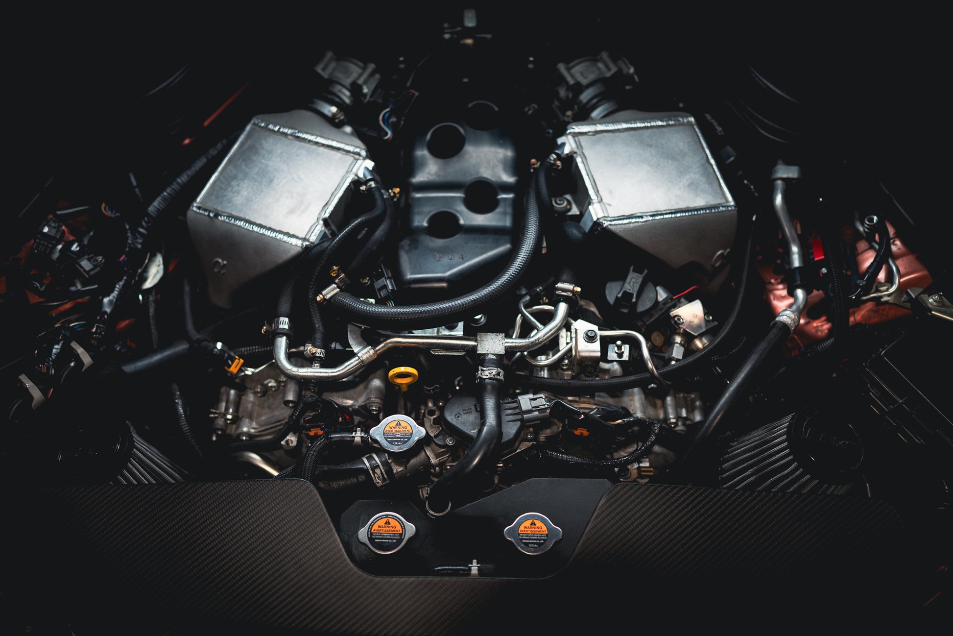 AMS Performance ALP.28.08.0003-1 shown installed on Infiniti Q50 Q60
