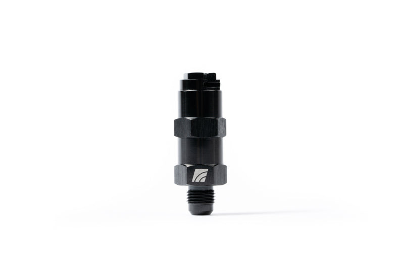 AMS Performance AMS.00.07.0002-3 5/16 quick connect to -6AN fuel pulsation damper