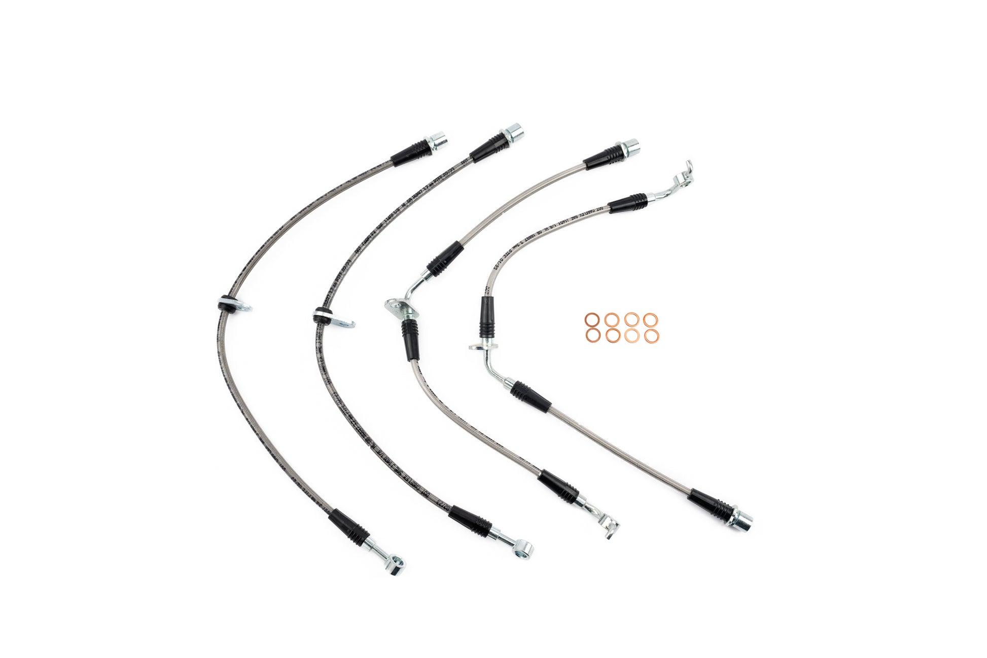 AMS Performance stainless steel braided brake lines for 2022-2026 Subaru WRX AMS.50.01.0001-1