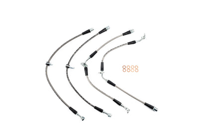 AMS Performance stainless steel braided brake lines for 2022-2026 Subaru WRX AMS.50.01.0001-1