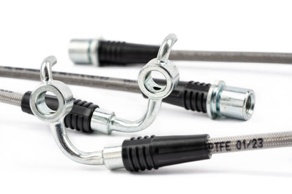 AMS Performance stainless steel braided brake lines for 2022-2026 Subaru WRX AMS.50.01.0001-1