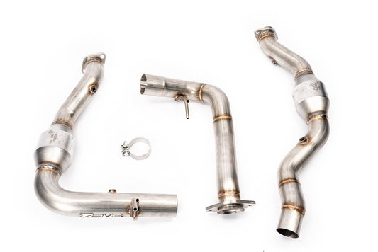 AMS Performance street downpipes for Ford Raptor 3.5 EcoBoost AMS.45.05.0001-2