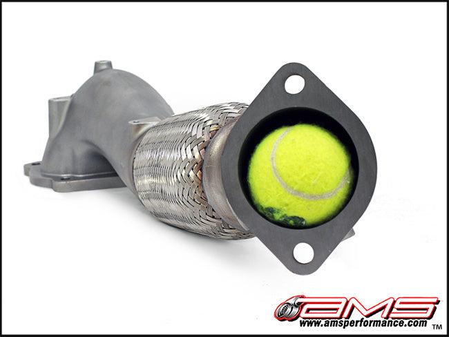 AMS Performance widemouth downpipe with turbo outlet for Mitsubishi EVO X AMS.04.05.0001-1